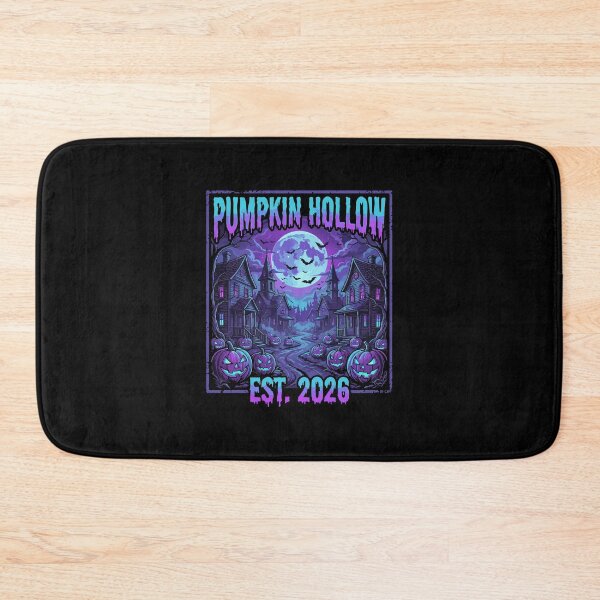 Item preview, HALLOWEEN Pumpkin Hollow Est 2026 | Neon Spooky Halloween Haunted Town designed and sold by Uglyandcute.