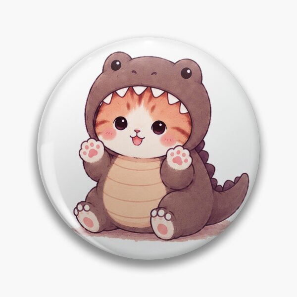 Item preview, crococat hello designed and sold by Brambleflex.