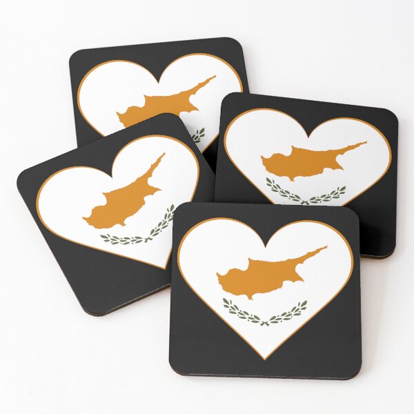 Item preview, Cyprus Heart Flag Graphic | I Love Cyprus Patriotic Symbol designed and sold by NTGUILTY.