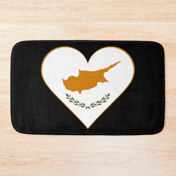 Item preview, Cyprus Heart Flag Graphic | I Love Cyprus Patriotic Symbol designed and sold by NTGUILTY.