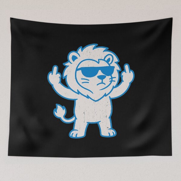 Item preview, Sassy Lion Middle Finger Cool Sunglasses Graphic designed and sold by JenniferW42443.