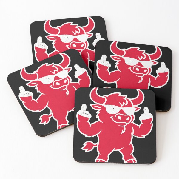 Item preview, Attitude Bull Middle Finger Funny designed and sold by MichelleC17118.