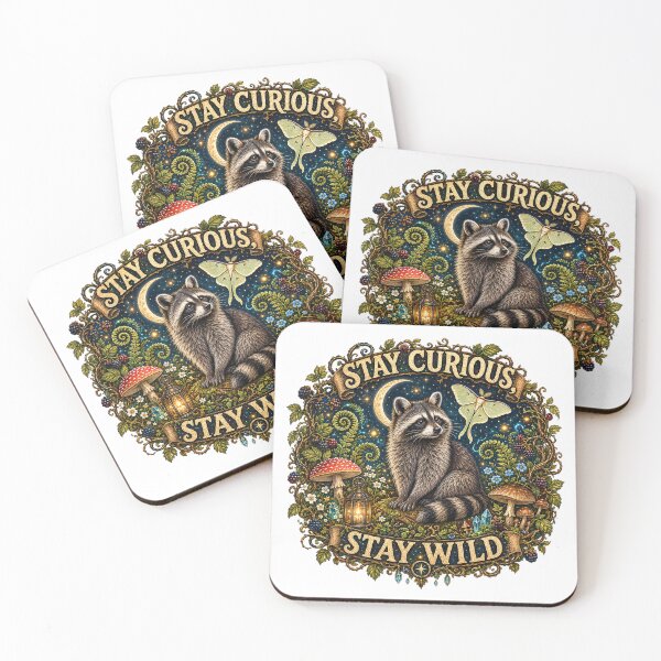 Item preview, Stay Curious Stay Wild designed and sold by J-CCreations.