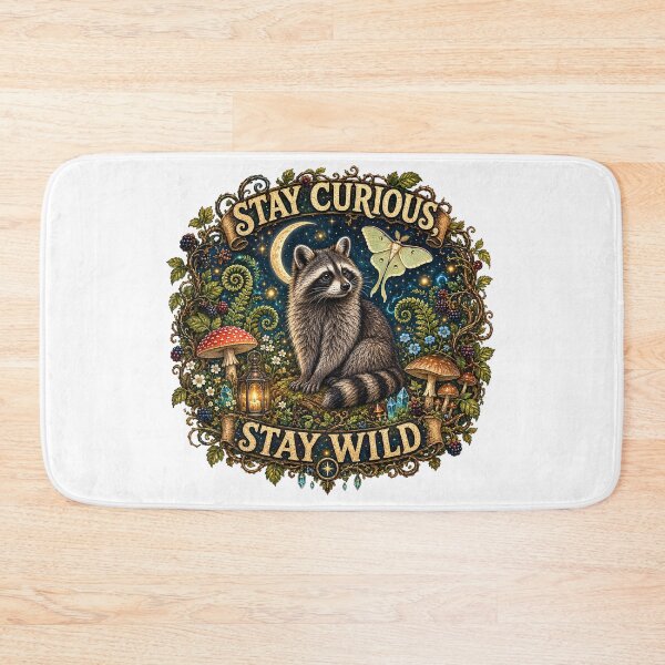 Item preview, Stay Curious Stay Wild designed and sold by J-CCreations.