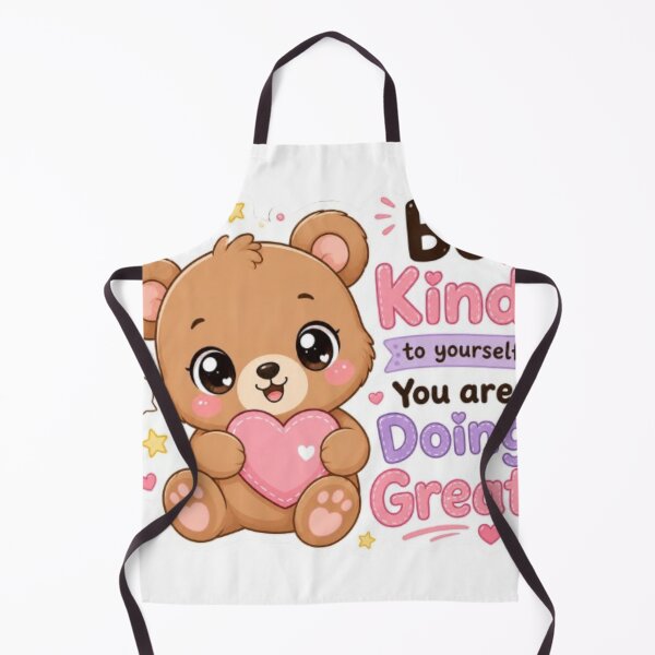 Item preview, Cute Kawaii Baby Bear Sticker | Be Kind to Yourself | You Are Doing Great | Motivational Quote Sticker | Cute Bear Gift designed and sold by Vegasstickers.
