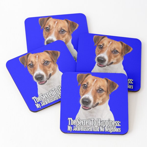 Item preview, Jack Russell Dog Owner The Secret To Happiness: My Jack Russell And No Neighbors designed and sold by fantasticdesign.
