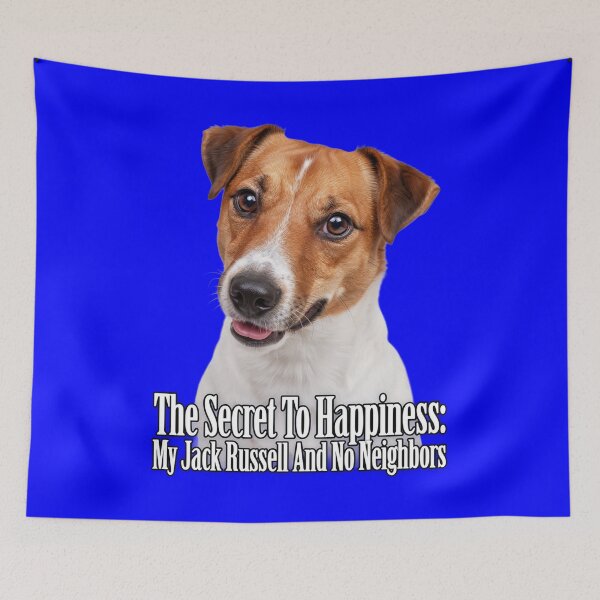 Item preview, Jack Russell Dog Owner The Secret To Happiness: My Jack Russell And No Neighbors designed and sold by fantasticdesign.