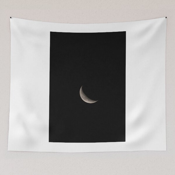 Item preview, Waning Crescent Moon Vertical with Text or Copy Space designed and sold by Sue Robinson.