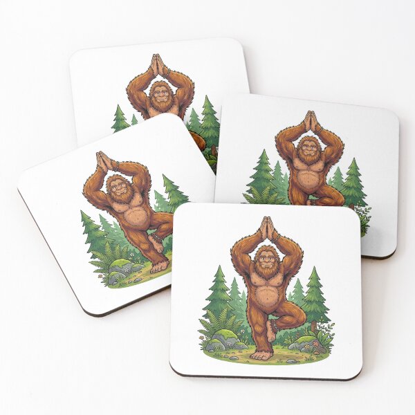 Item preview, Zen Bigfoot Doing Yoga designed and sold by YNAMREG.