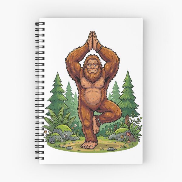 Item preview, Zen Bigfoot Doing Yoga designed and sold by YNAMREG.
