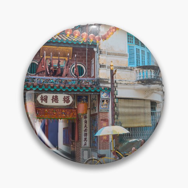 Item preview, Penang street scene in Georgetown. designed and sold by Howard  Boyd.