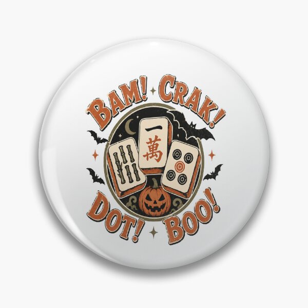 Item preview, Spooky Halloween Mahjong Club – Mahjong Lover Design designed and sold by JansenGS.