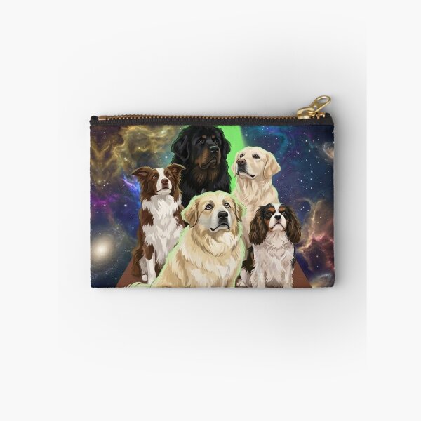 Item preview, Dogs In Space Abduction - Funny Cosmic Dog Lover Art designed and sold by PetalsPaws.
