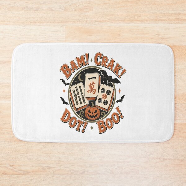 Item preview, Spooky Halloween Mahjong Club – Mahjong Lover Design designed and sold by JansenGS.