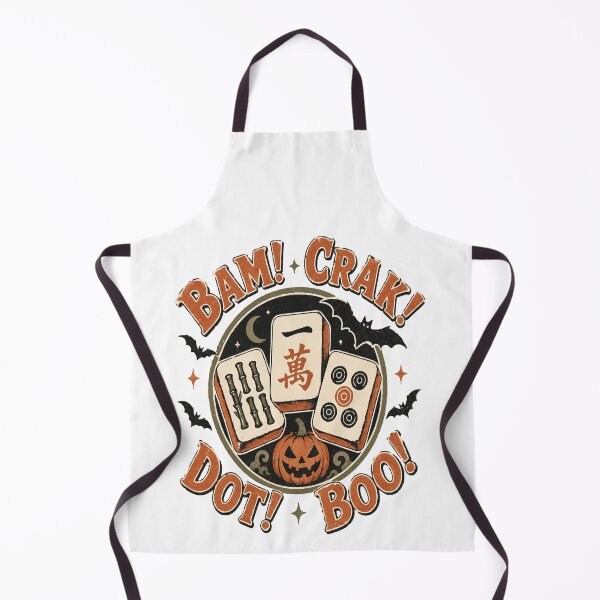 Item preview, Spooky Halloween Mahjong Club – Mahjong Lover Design designed and sold by JansenGS.