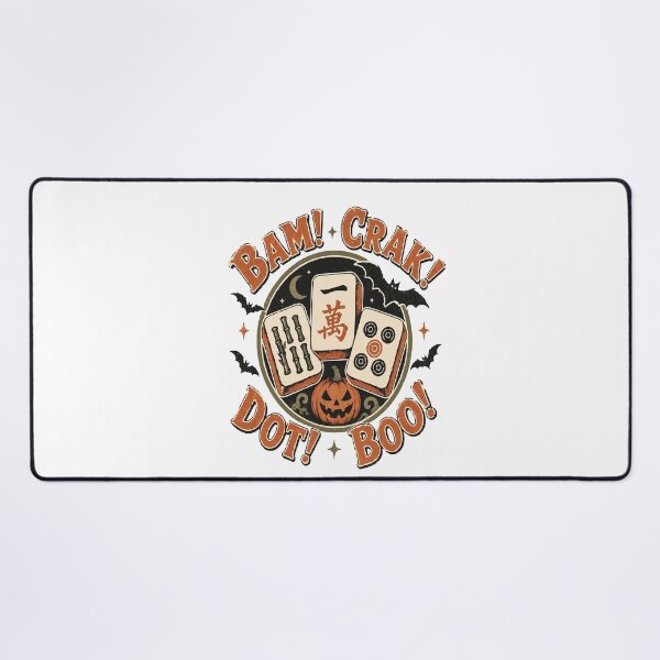 Item preview, Spooky Halloween Mahjong Club – Mahjong Lover Design designed and sold by JansenGS.