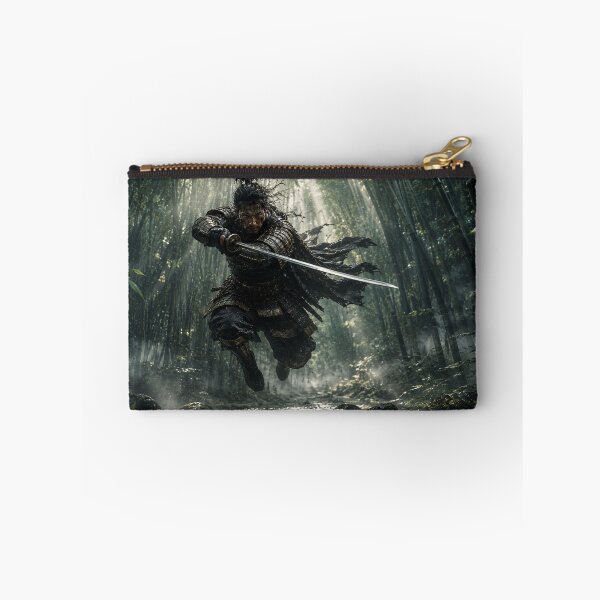 Item preview, Samurai in the bamboo forest — Japanese warrior with katana designed and sold by ZYVARENNE.