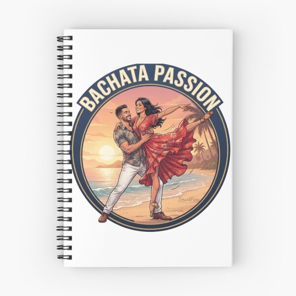 Item preview, Bachata Passion Retro Emblem – Acrobatic Latino Dance Couple Lift, Round Beach Sunset Graphic Novel Apparel Sticker designed and sold by SmartPuns.