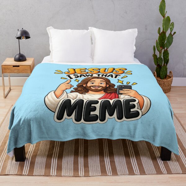Item preview, Jesus I Saw That Meme – Funny Christian designed and sold by StickyDelights.