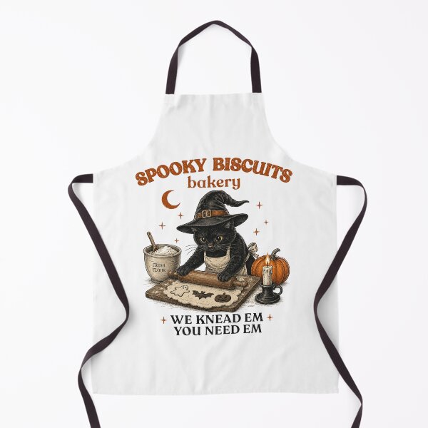 Item preview, Funny Spooky Biscuits Club Cat Lovers Pastry Halloween designed and sold by Kladhadredo.