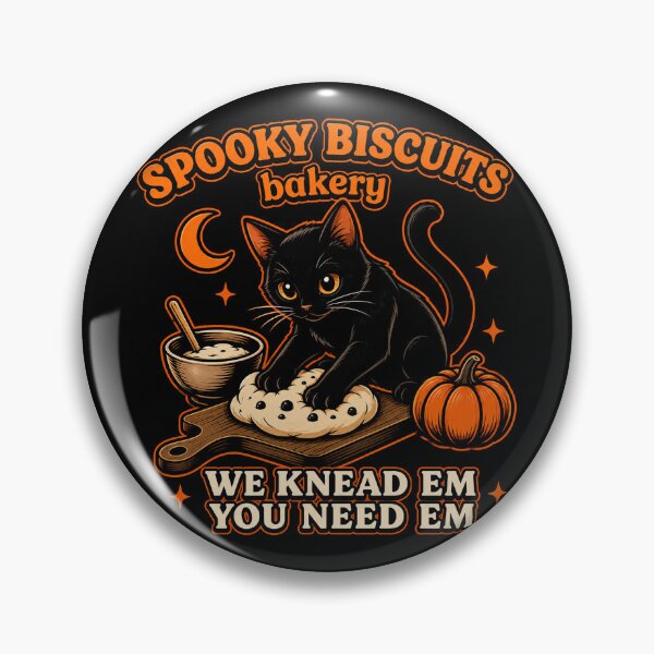 Item preview, Spooky Biscuits Club Cat Lovers Pastry Halloween designed and sold by Kladhadredo.