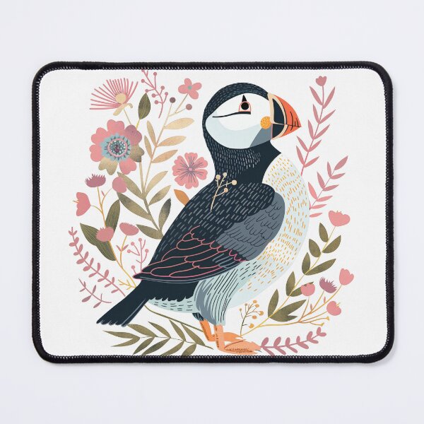 Item preview, Scandinavian Folk Art, Atlantic Puffin designed and sold by xiao xuans.