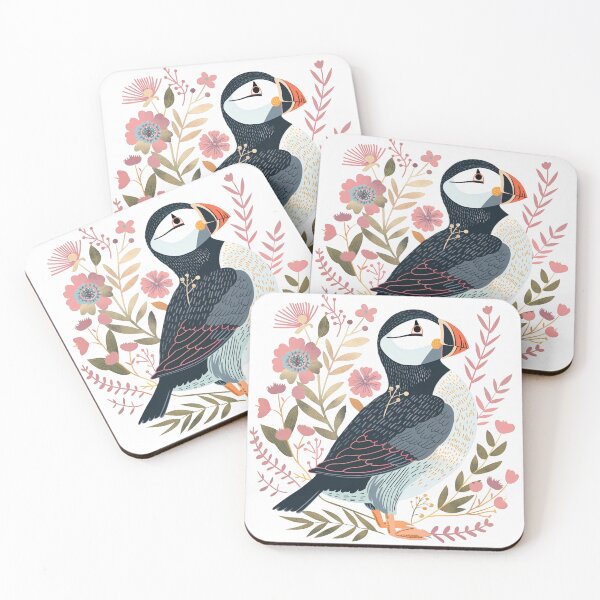 Item preview, Scandinavian Folk Art, Atlantic Puffin designed and sold by xiao xuans.