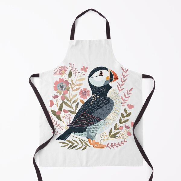 Item preview, Scandinavian Folk Art, Atlantic Puffin designed and sold by xiao xuans.