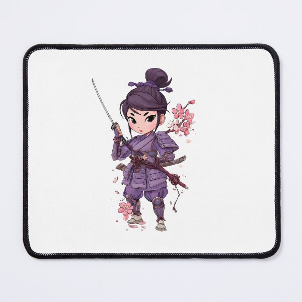 Item preview, cool female samurai girl designed and sold by cutemakerotart.