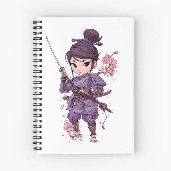 Item preview, cool female samurai girl designed and sold by cutemakerotart.