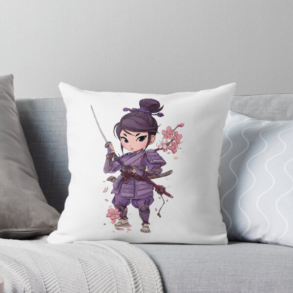 Item preview, cool female samurai girl designed and sold by cutemakerotart.