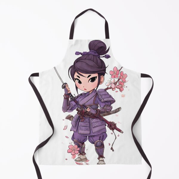 Item preview, cool female samurai girl designed and sold by cutemakerotart.