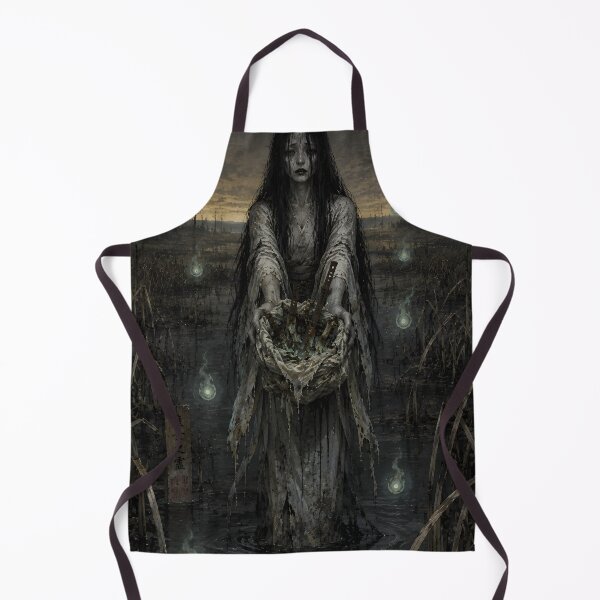 Item preview, Ubume Ghost Mother Japanese Horror Art designed and sold by MouradStudio.