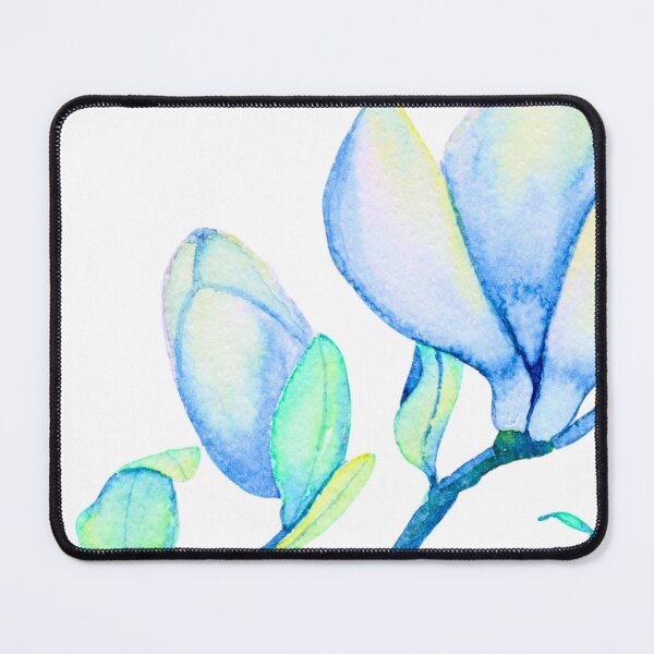 Item preview, Blue Magnolia Blossom Branch: Watercolour Botanical Art designed and sold by ArithraStudio.