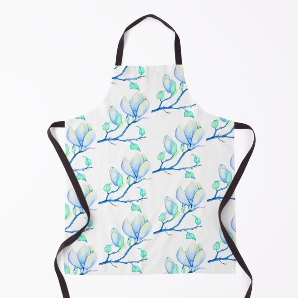 Item preview, Blue Magnolia Blossom Branch: Watercolour Botanical Art designed and sold by ArithraStudio.