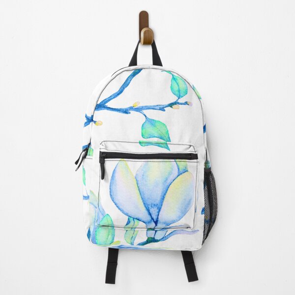 Item preview, Blue Magnolia Blossom Branch: Watercolour Botanical Art designed and sold by ArithraStudio.