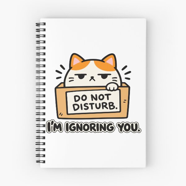Item preview, Funny Calico Cat Who Ignores You designed and sold by MewMade.