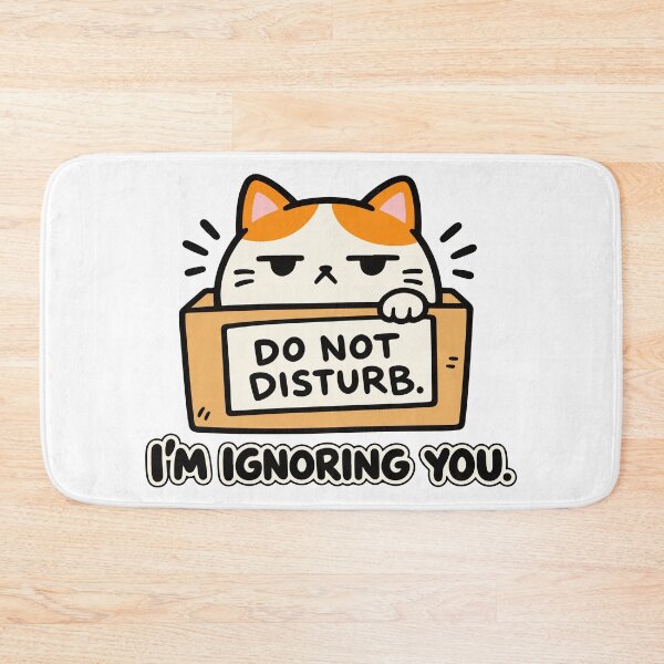 Item preview, Funny Calico Cat Who Ignores You designed and sold by MewMade.