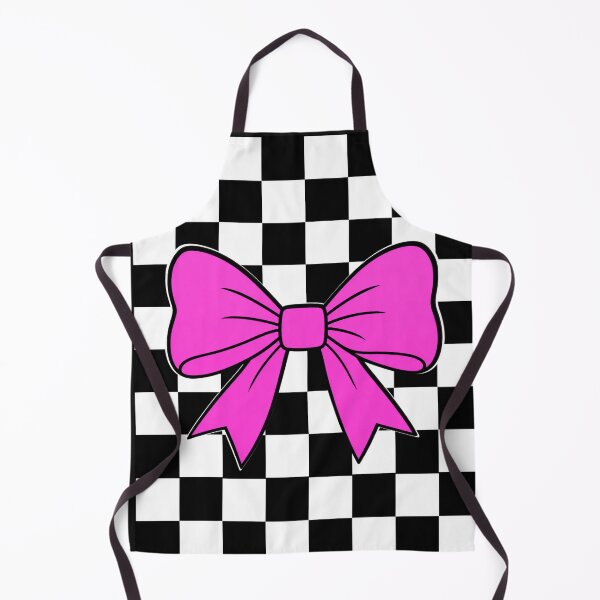 Item preview, Cute Pink Bow Checkerboard Coquette Y2K designed and sold by Aimetoi.