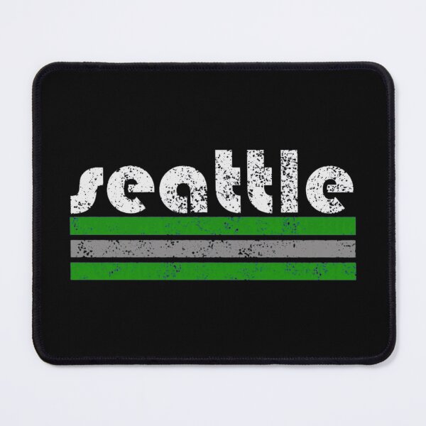 Item preview, Seattle Retro Stripes City Name designed and sold by DonaldDye64831.