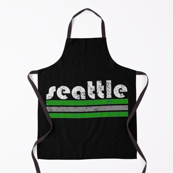 Item preview, Seattle Retro Stripes City Name designed and sold by DonaldDye64831.