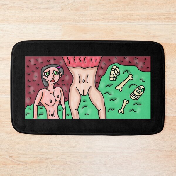 Item preview, Surreal Art with Figures and Bones designed and sold by Fibi-studio.