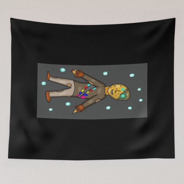 Item preview, Alien Cartoon Character in Cosmic Space designed and sold by Fibi-studio.