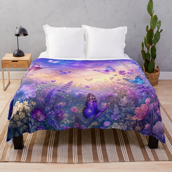 Item preview, Enchanted Butterfly Garden at Twilight designed and sold by Kimberly Palmer.