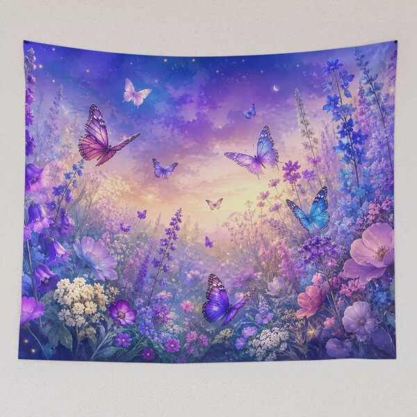 Item preview, Enchanted Butterfly Garden at Twilight designed and sold by Kimberly Palmer.