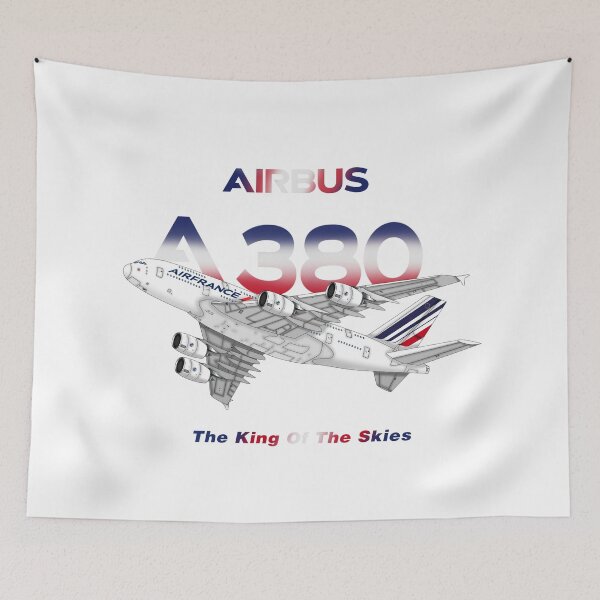 Artikelvorschau, Airbus A380 entworfen und verkauft von PlanesArtByLeo.