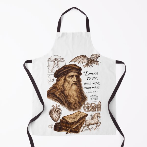 Item preview, LEONARDO DA VINCI — THE MIND OF A RENAISSANCE GENIUS designed and sold by Debajit Kro.