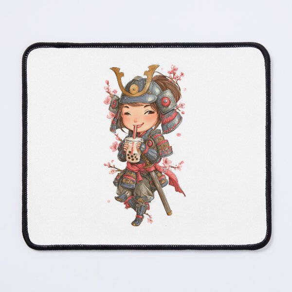 Item preview, cute chibi samurai designed and sold by cutemakerotart.
