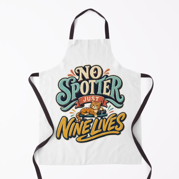 Item preview, No Spotter Just Nine Lives designed and sold by FZ Studio .