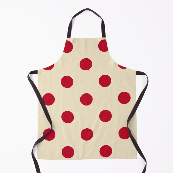 Item preview, Almond cream and red dots designed and sold by Nolan6.